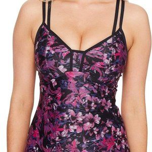 LOLE Azura Tankini Swimsuit Top Size XL D Cup